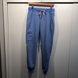 Figs Zamora jogger scrubs ceil blue